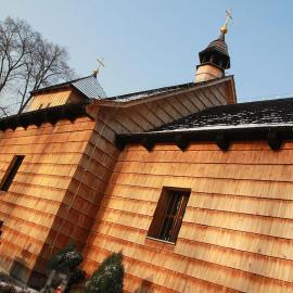 drewniany kościół w Szałszy