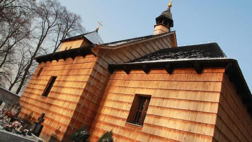 drewniany kościół w Szałszy