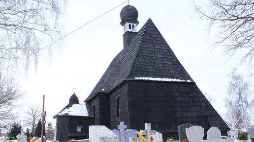 Drewniany kościół w Księżym Lesie