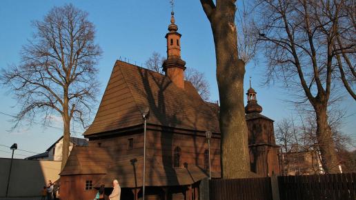 Drewniany kościół Miasteczko Śląskie