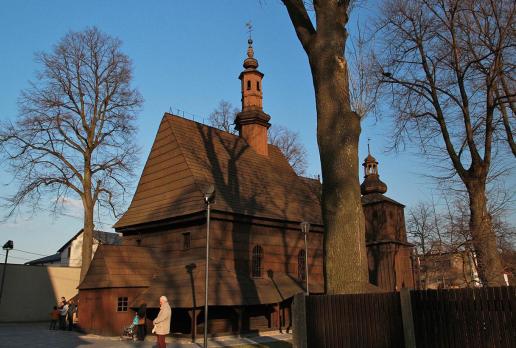 Drewniany kościół Miasteczko Śląskie