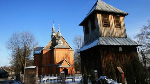 Drewniany kościół w Krzeszowie