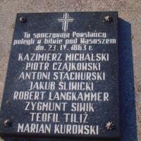 Tablica na pomniku, Tadeusz Walkowicz