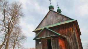 Drewniana cerkiew w Krasicach - zdjęcie