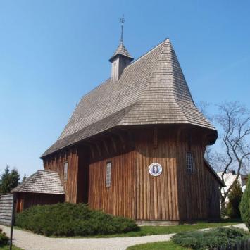 Drewniany kościół w Łaszewie Rządowym