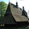 Miniatura Drewniany kościół w Sękowej