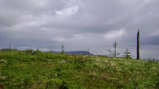 Panorama ze szczytu Glinnego-Skrzyczne w tle, DoRi
