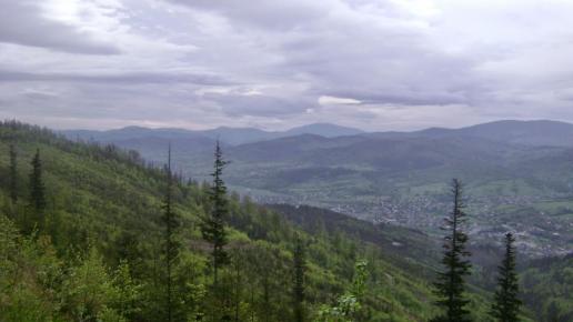 Widok na Beskid Żywiecki z Babią Górą, DoRi