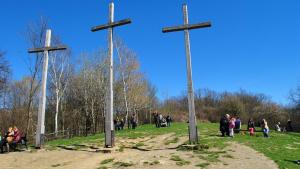 Góra Trzech Krzyży w Kazimierzu Dolnym - zdjęcie