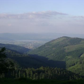 Panorama ze zboczy Baraniej Góry, DoRi