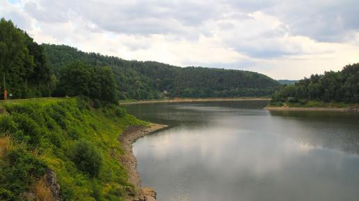 Jezioro Pilchowickie i dolina Bobru