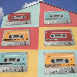 miejski mural-kasety Stilonowskie, Danusia