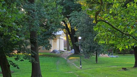 Park w Puławach - zdjęcie