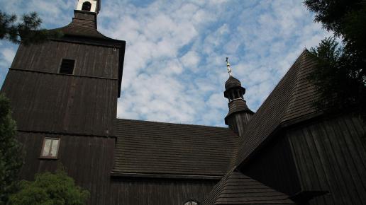 Drewniany kościół w Ligockiej Kuźni