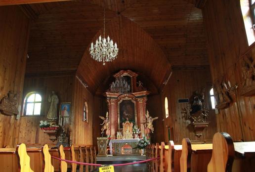 Drewniany kościół w Ligockiej Kuźni