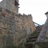 ruiny zamku,schody, Danusia