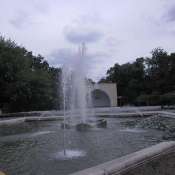 Fontanna w Parku Wilsona w Poznaniu