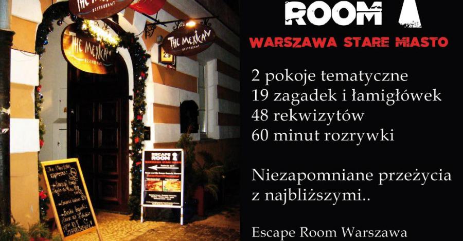Escape Game Warszawa Stare Miasto - zdjęcie