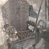 Krzesło tortur (sala tortur) Zamek , Joanna