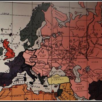 Mapa powojennej Europy wg jednej z amerykańskich gazet- z 1942 roku, Marcin_Henioo