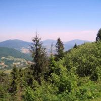 krajobraz z szczytu Lubon Wielki, Roman Świątkowski