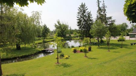 Park nad Wieprzem w Szczebrzeszynie - zdjęcie