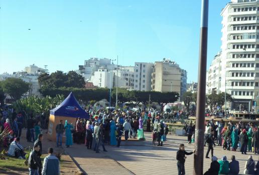 Plac Mohameda V w Casablance, Danusia