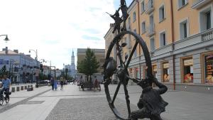 Pomnik Podróż w Białymstoku - zdjęcie