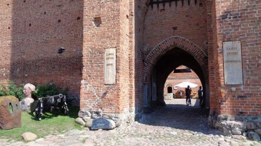 zamek,brama wjazdowa, Danusia
