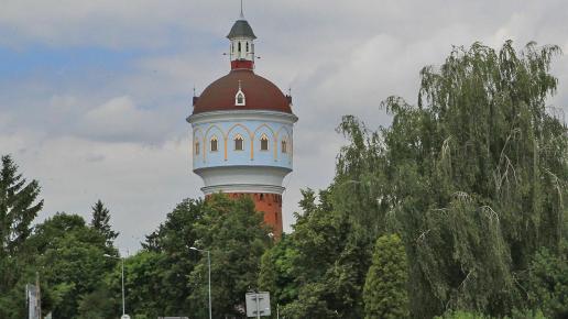 wieża ciśnień w Ełku