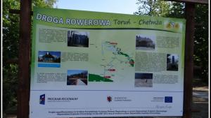 Trasa rowerowa z Torunia do Chełmży - zdjęcie