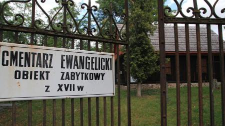 Cmentarz ewangelicki w Węgrowie - zdjęcie