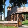 Drewniany kościół w Sromowcach Niżnych