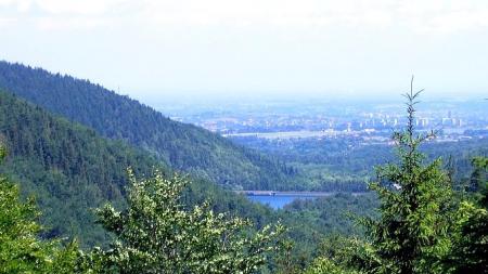 Dolina Wapienicy w Beskidzie Śląskim - zdjęcie
