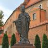 Pomnik Papieża Jana Pawła II na Wawelu w Krakowie