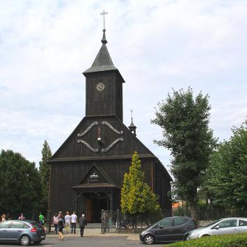 Drewniany kościół w Dobrzycy