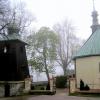 zabytkowy Kościół św. Katarzynny w Sąspowie z drewniana dzwonnica, Roman Świątkowski