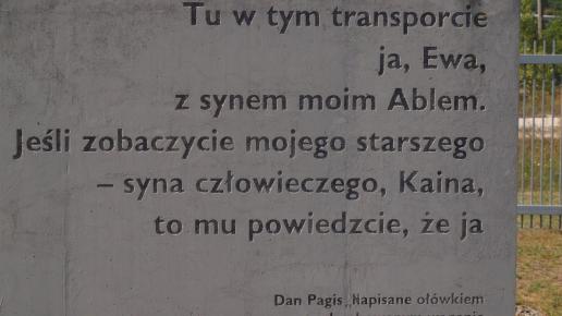 Wiersz Dana Pagisa, Tadeusz Walkowicz