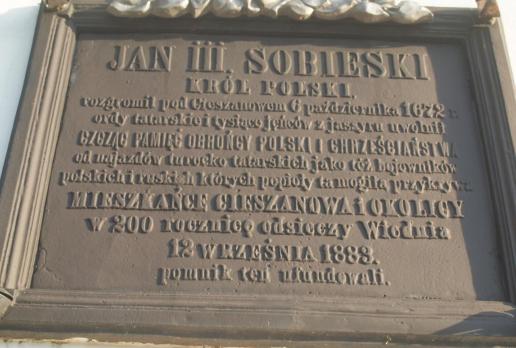 Pomnik Jana III Sobieskiego, Tadeusz Walkowicz