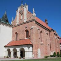 Nowy Korczyn kościół Św. Stanisława i klasztor