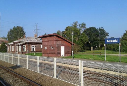 Zabytkowy dworzec w Trakiszkach, Janusz Poloczek