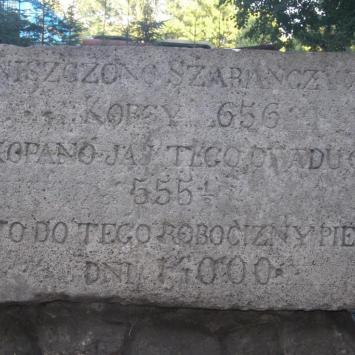 Pomnik szarańczy w Zwierzyńcu