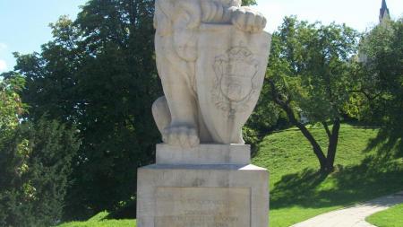 Pomnik lwa w Lublinie - zdjęcie