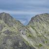 Mięguszowiecka Przełęcz Pod Chłopkiem w Tatrach