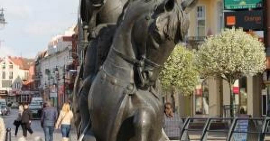 Pomnik Króla Kazimierza Jagiellończyka w Malborku - zdjęcie