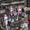 Świątynia Borobudur - turyści, Tadeusz Walkowicz