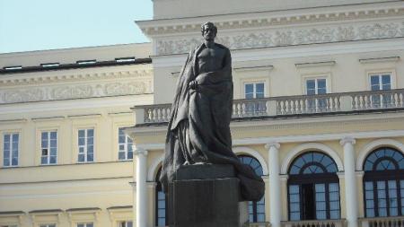 Pomnik Juliusza Słowackiego w Warszawie - zdjęcie