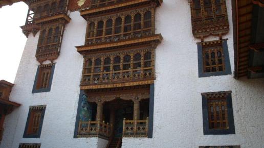 Pięknie zdobienia klasztoru w Punakha, Tadeusz Walkowicz