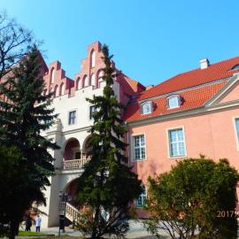 zamek od str .ogrodow , Barsolis Karol Turysta Kulturowy