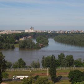 Z lewej rzeka Sawa i Dunaj, Tadeusz Walkowicz